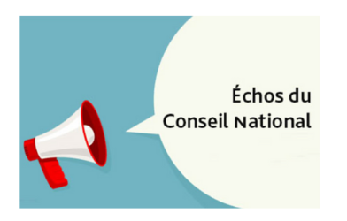 Echos du conseil national de l'EPUDF de mars 2024